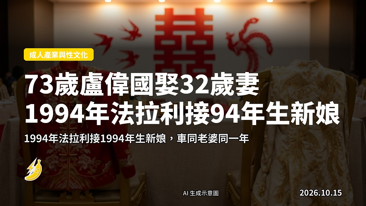 示意圖：紅色老款法拉利停喺中式會所門口，大婚當日接新娘場面（概念插畫）