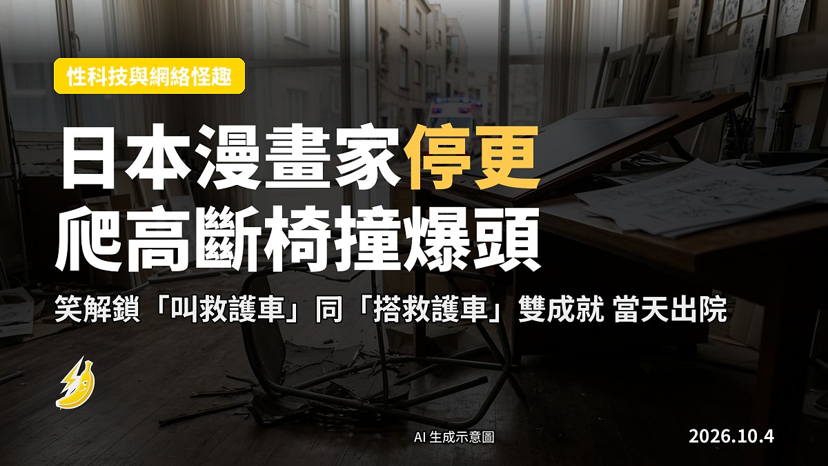 斷裂折疊椅示意圖