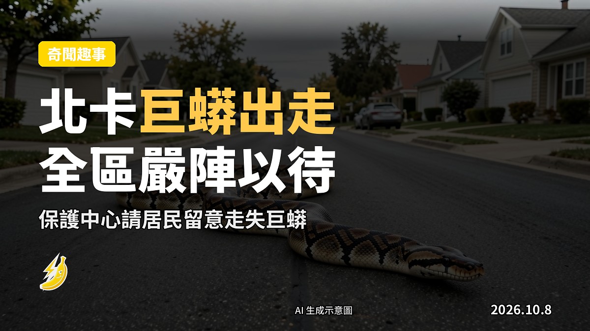 巨蟒概念插畫，北卡社區背景