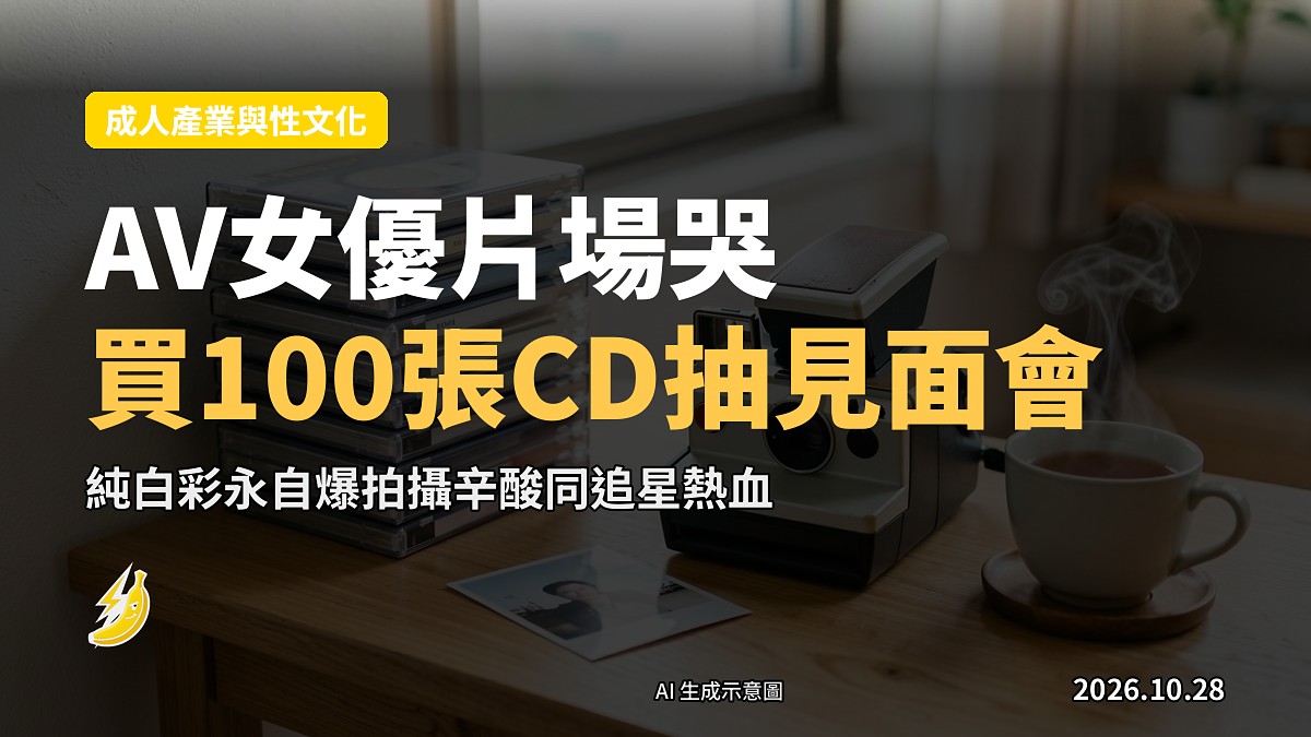 一組示意圖：CD、拍立得相機同茶，反映訪談內容
