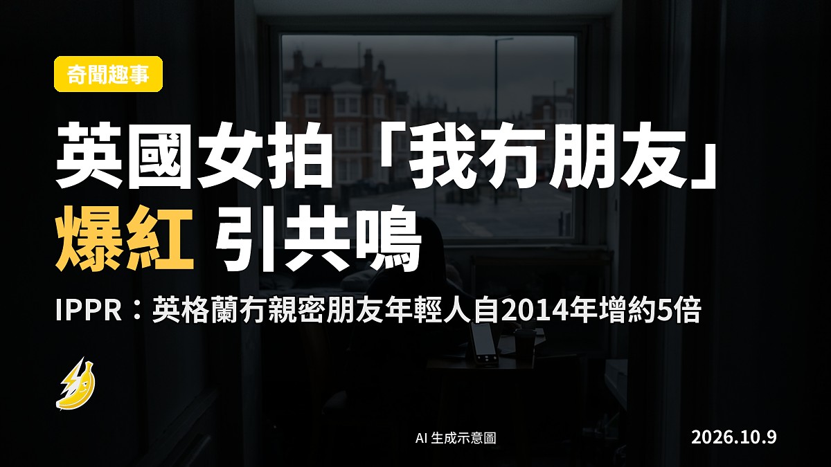 一盞檯燈照亮嘅空房間，一張單人床，窗外係夜色籠罩下嘅倫敦城市剪影。