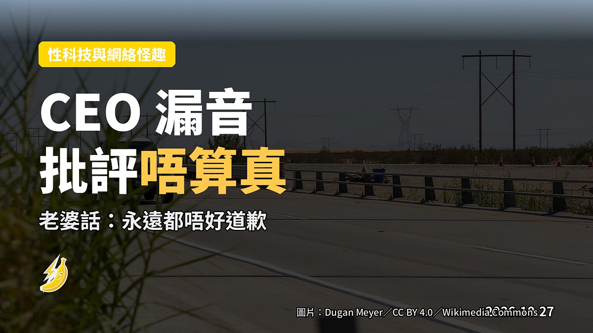 Flock CEO 警隊會議漏音：批評公司「唔算真嘢」，老婆話永唔好道歉