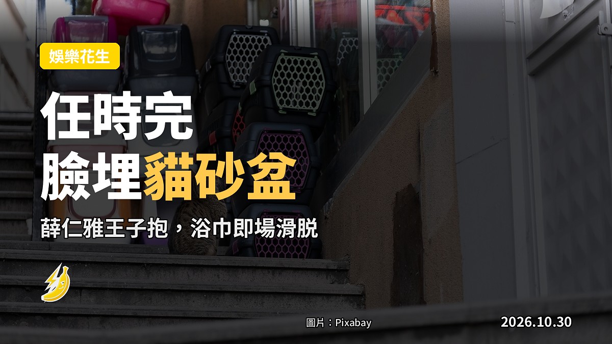 任時完臉埋貓砂盆　薛仁雅王子抱浴巾飛走｜《我的有罪之人》第2集名場面