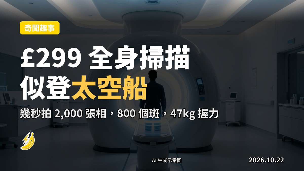 示意圖:未來感醫療掃描艙