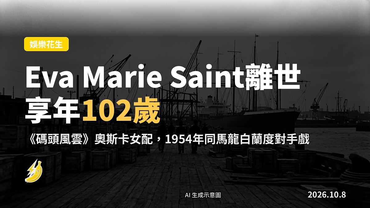 示意圖：1950年代荷李活黃金年代，老戲骨在片場與白蘭度對手戲（示意圖，非真人）