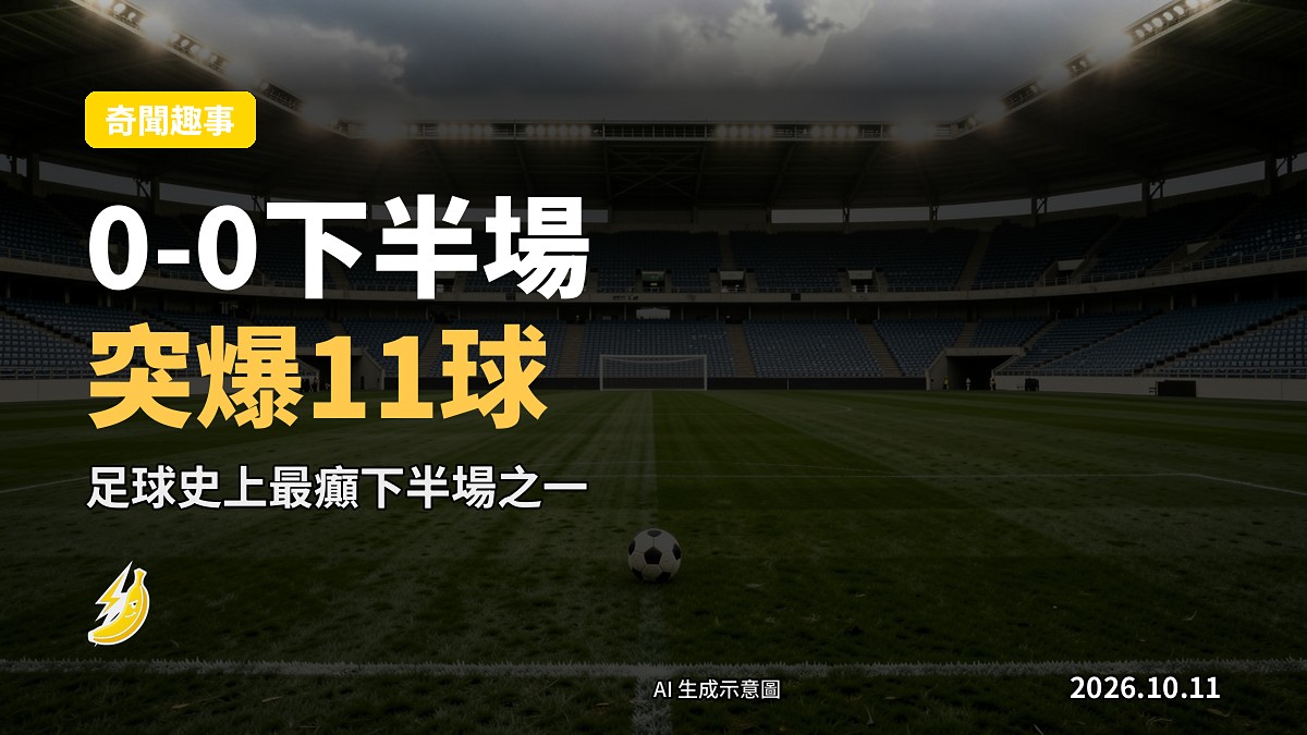 足球場內空曠草地球場，看台無人，暗示比賽已結束