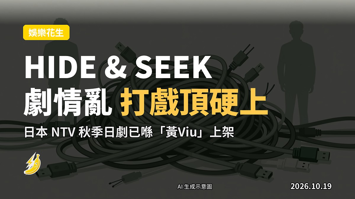 亂成一堆嘅電線，喻《HIDE & SEEK》亂到亂線嘅劇情
