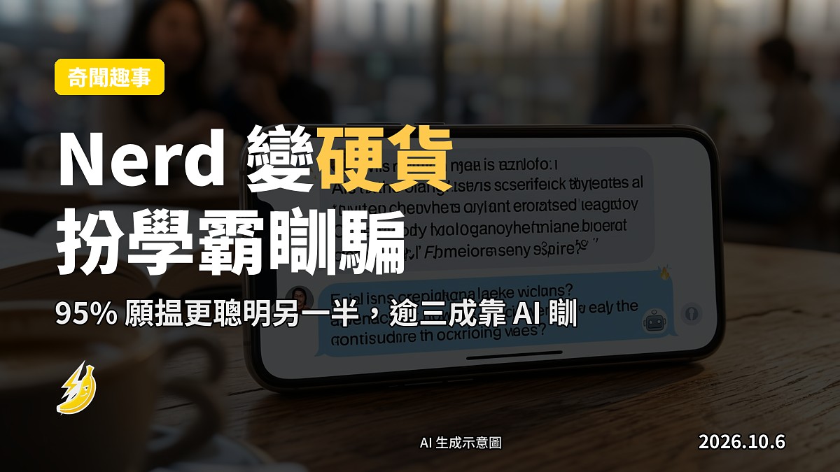 示意圖：約會上扮學霸嘅書桌——書籍、眼鏡同發亮嘅筆電螢幕
