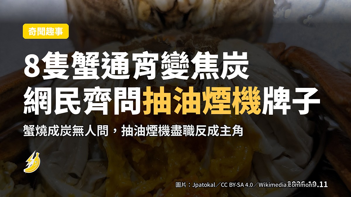 廚房爐火上放著一隻鍋，鍋中食物已被燒至焦黑，示意圖