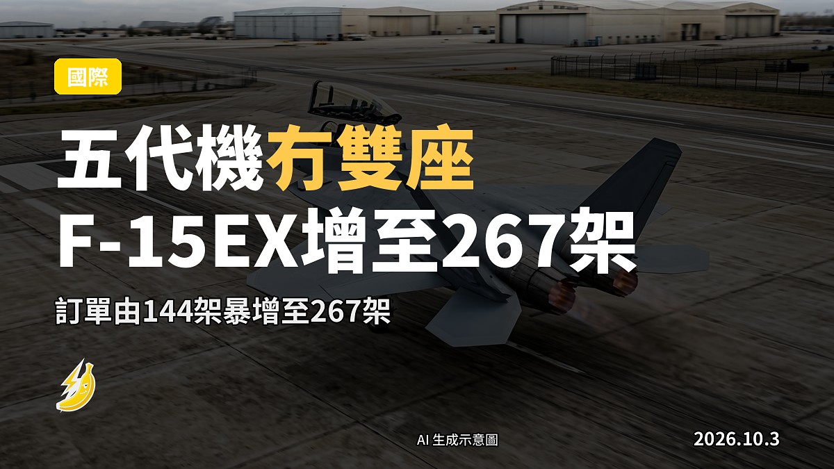 示意圖：停泊於機場跑道嘅戰機（概念插畫）。