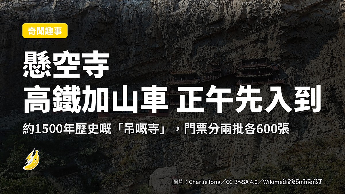 中國山西懸空寺